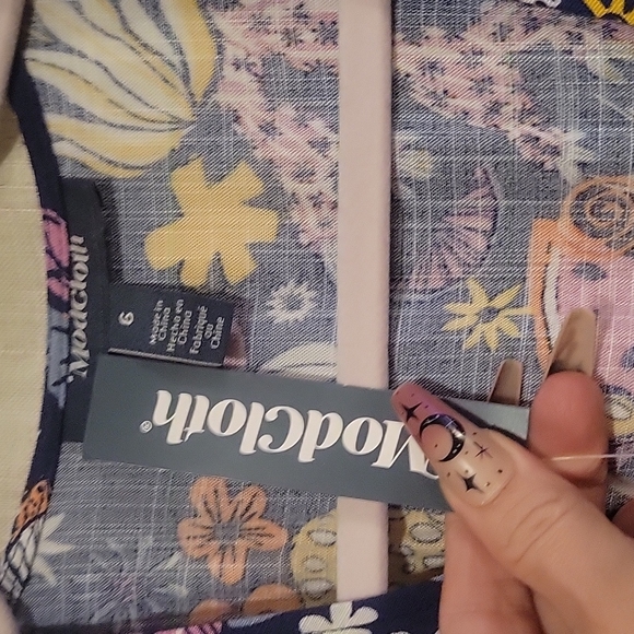 Modcloth size 6 wrap dress - Picture 3 of 4